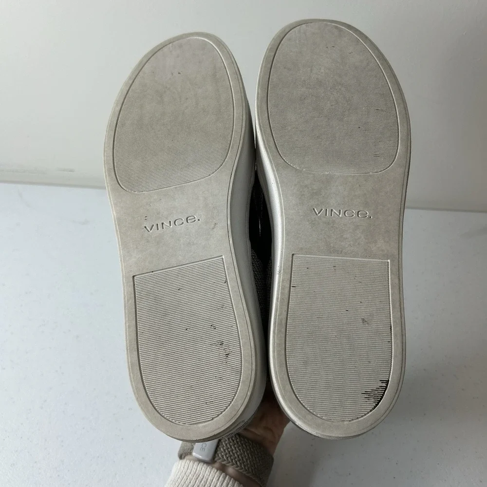 Vince Shoes Women's 9.5 Blair Slip On Navy Platform Sneaker Casual Minimalist